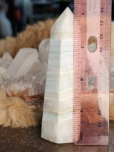 Load image into Gallery viewer, Larimar with quartz tower