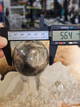 Load image into Gallery viewer, Black moonstone sphere