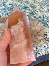 Load image into Gallery viewer, Orange calcite tower