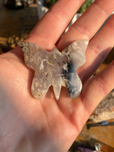 Load image into Gallery viewer, Dendritic Opal Carved Butterfly