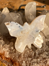 Load image into Gallery viewer, Dendritic Opal Carved Butterfly
