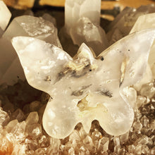 Load image into Gallery viewer, Dendritic Opal Carved Butterfly