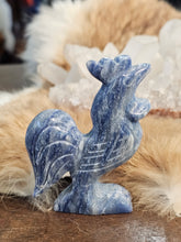 Load image into Gallery viewer, Blue Aventurine rooster
