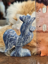 Load image into Gallery viewer, Blue Aventurine rooster
