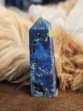 Load image into Gallery viewer, Blue azurite tower
