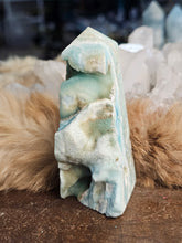 Load image into Gallery viewer, Blue aragonite tower
