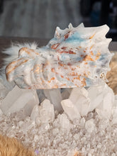 Load image into Gallery viewer, Caribbean calcite dragon head
