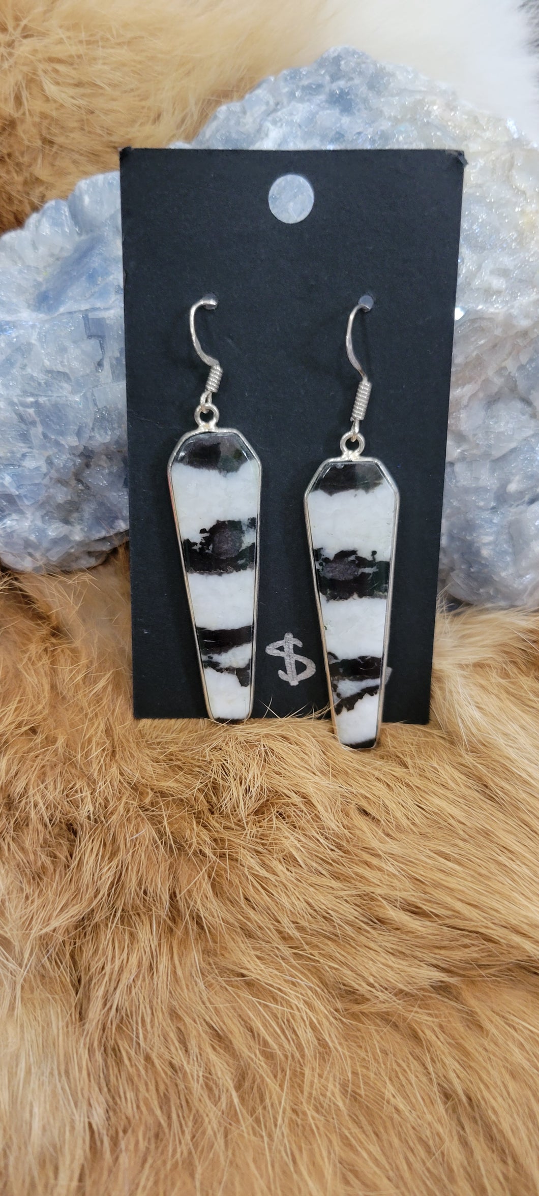 Buffalo Turquoise fashion earrings