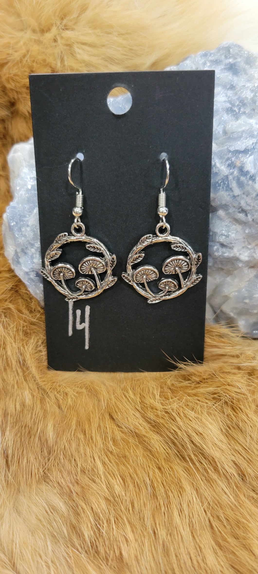 Mushroom Ring Fashion earrings