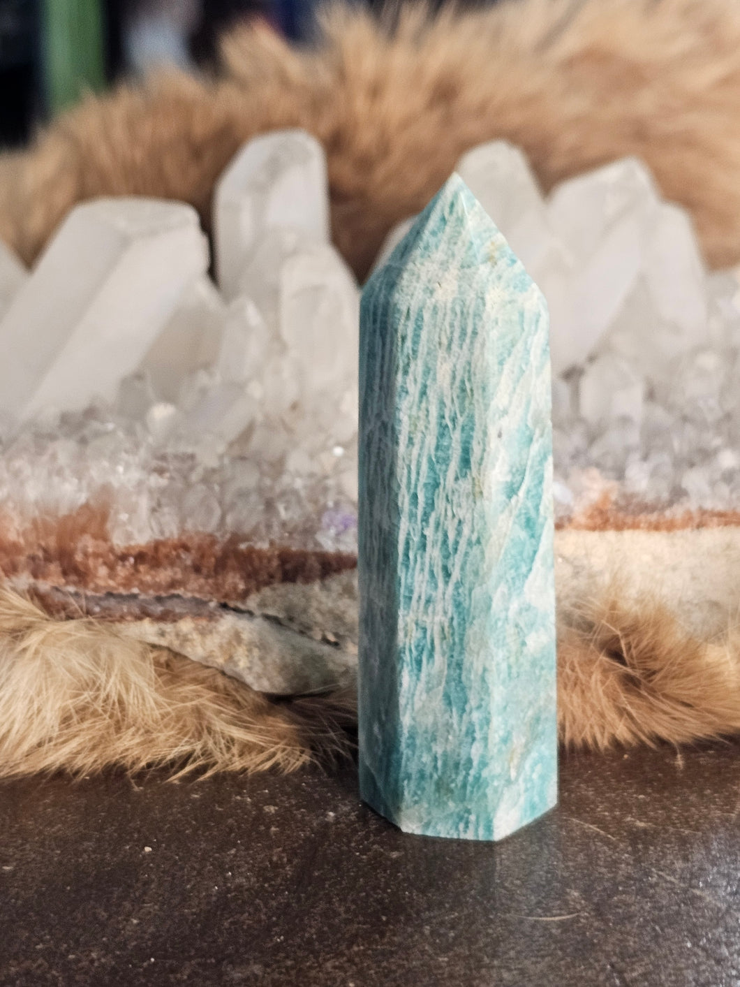 Amazonite tower