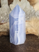 Load image into Gallery viewer, Blue lace agate tower
