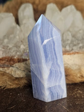 Load image into Gallery viewer, Blue lace agate tower
