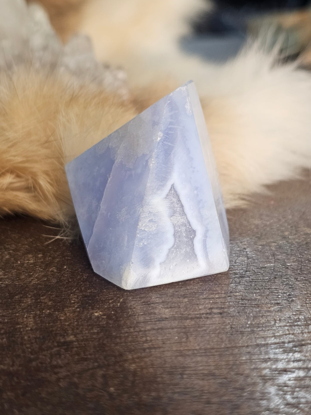 Blue lace agate