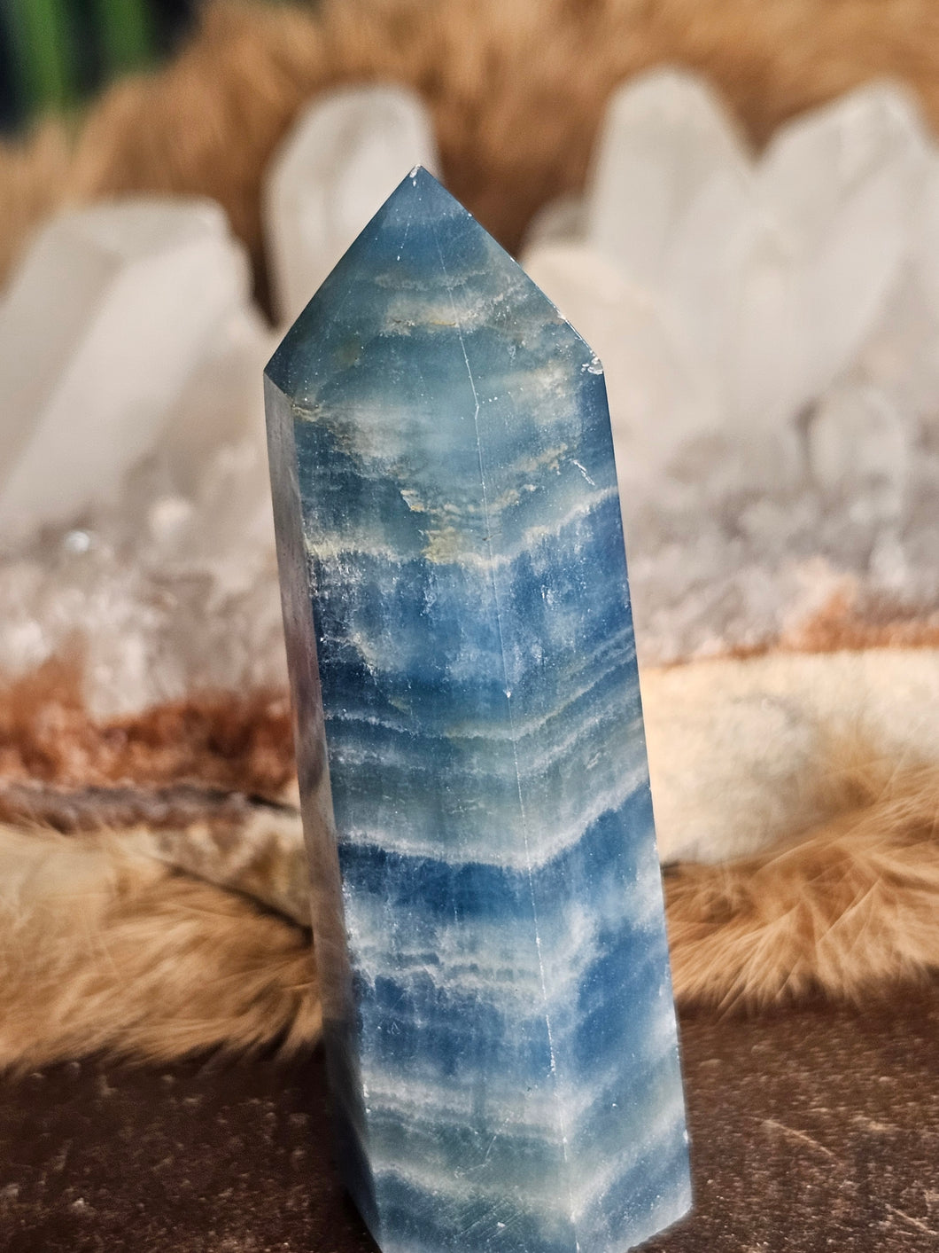 Blue onyx tower