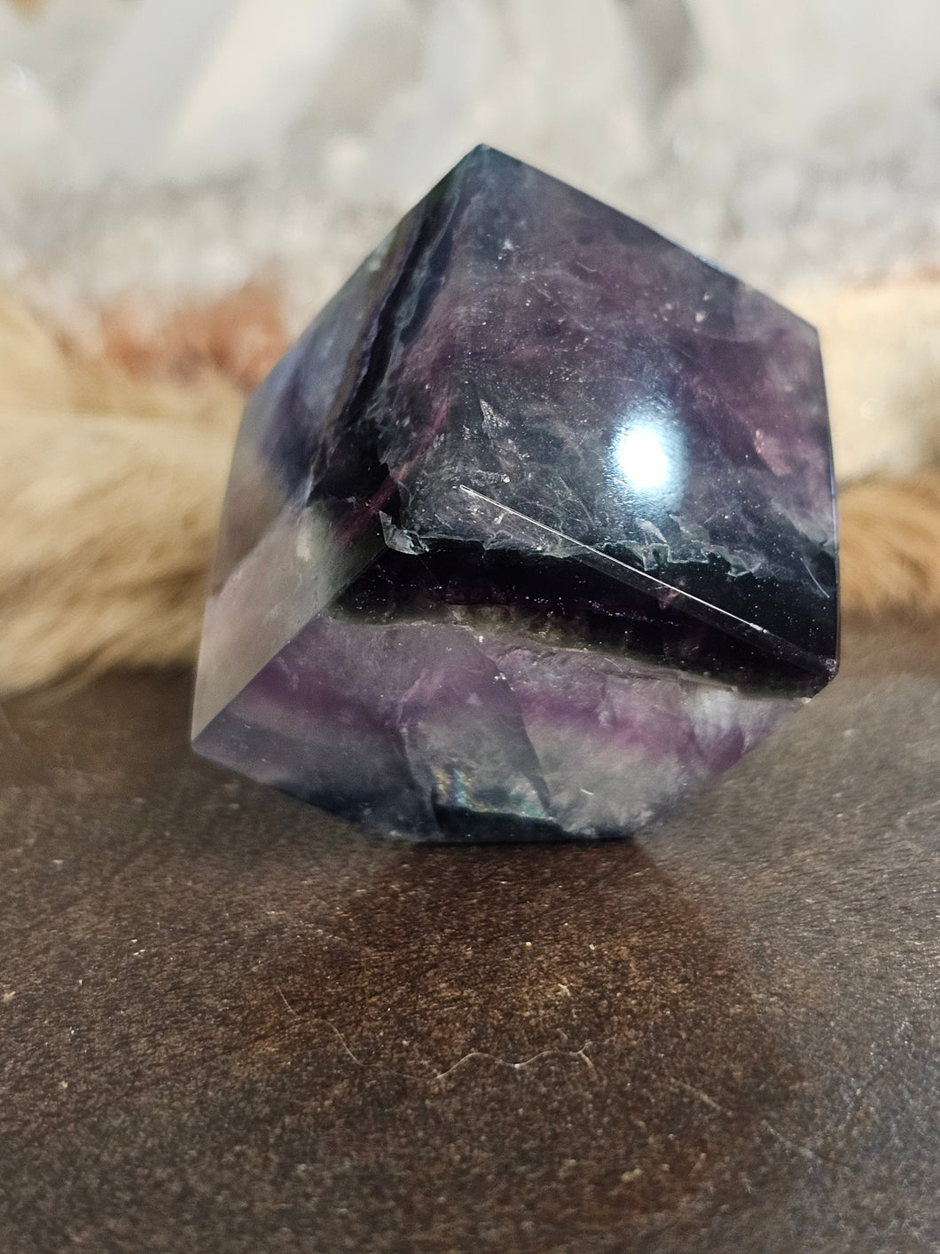 Rainbow fluorite