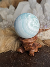 Load image into Gallery viewer, Larimar sphere
