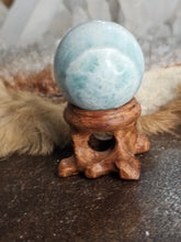 Load image into Gallery viewer, Larimar sphere
