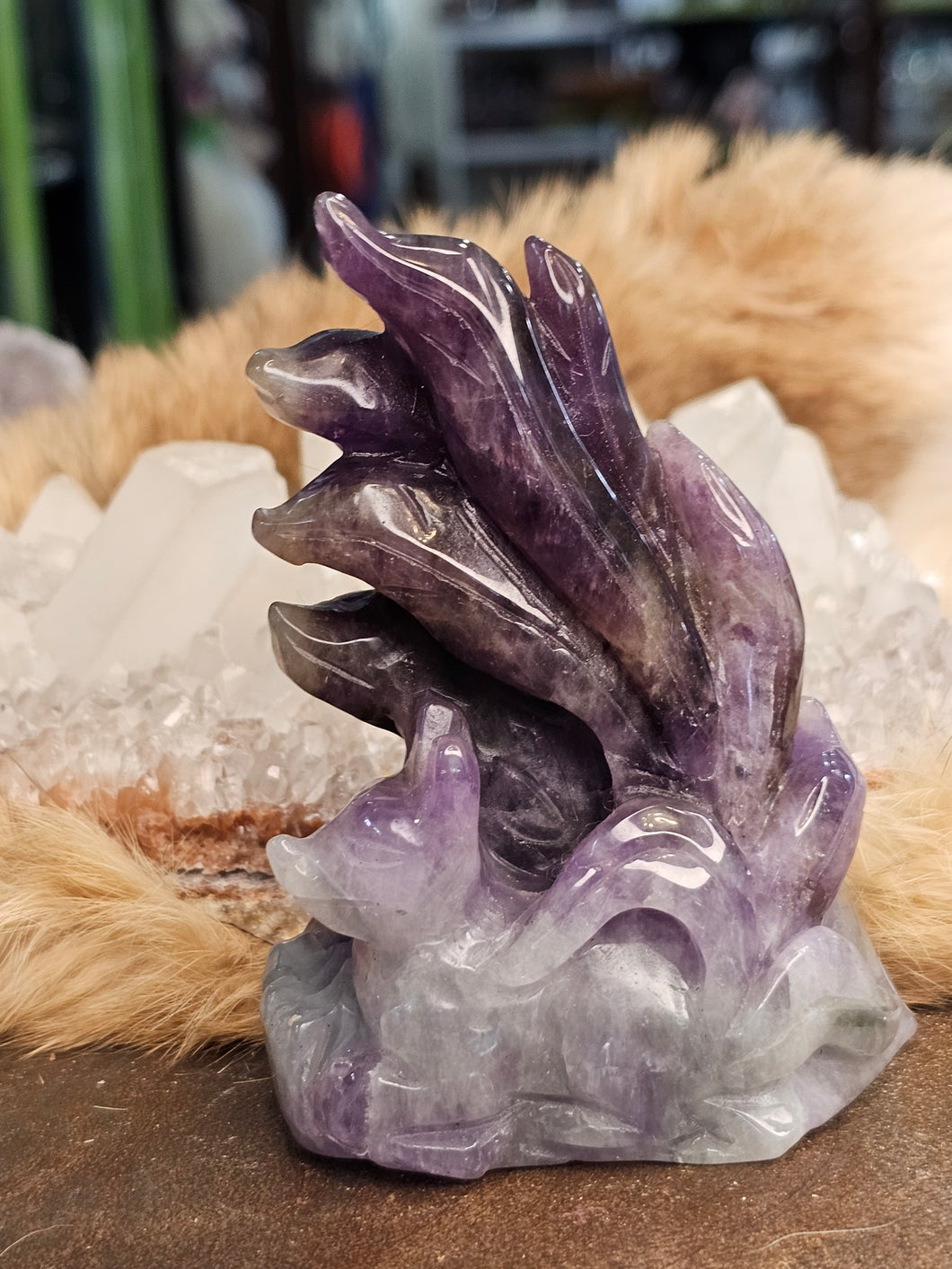 Amethyst 9 tail fox