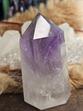 Load image into Gallery viewer, Amethyst with quartz tower
