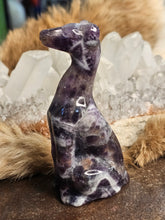 Load image into Gallery viewer, Amethyst dog
