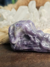 Load image into Gallery viewer, Amethyst eagle skull
