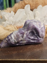 Load image into Gallery viewer, Amethyst eagle skull
