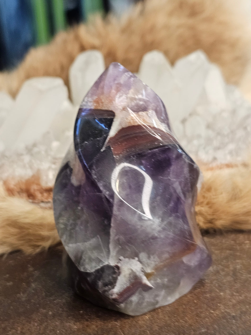 Amethyst flame