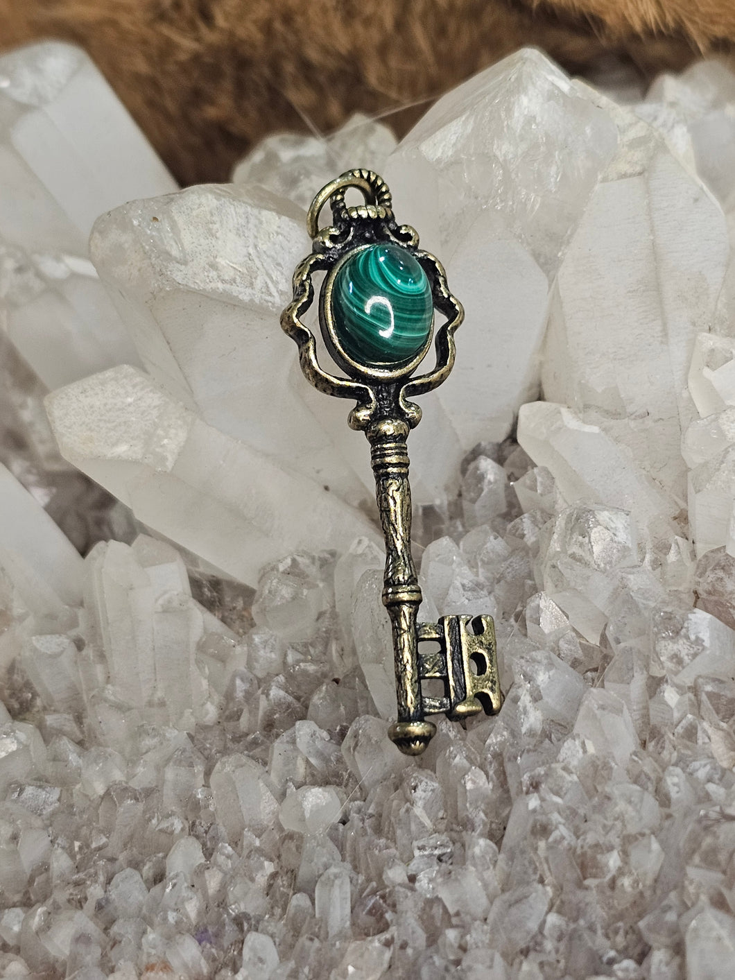 Malachite pendant