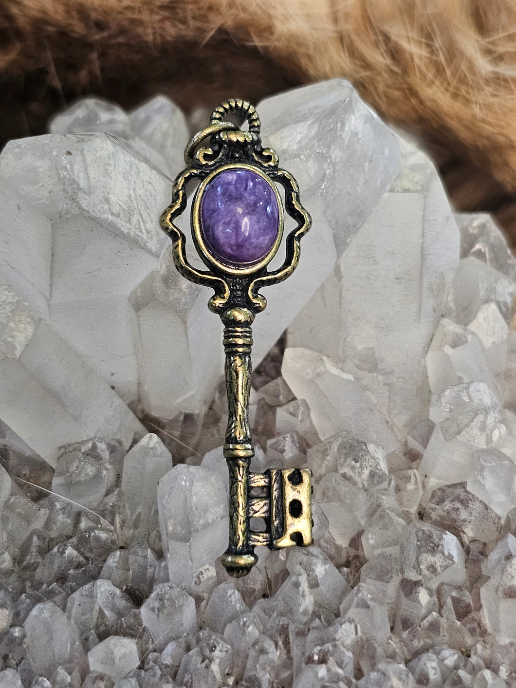 Charoite  pendant