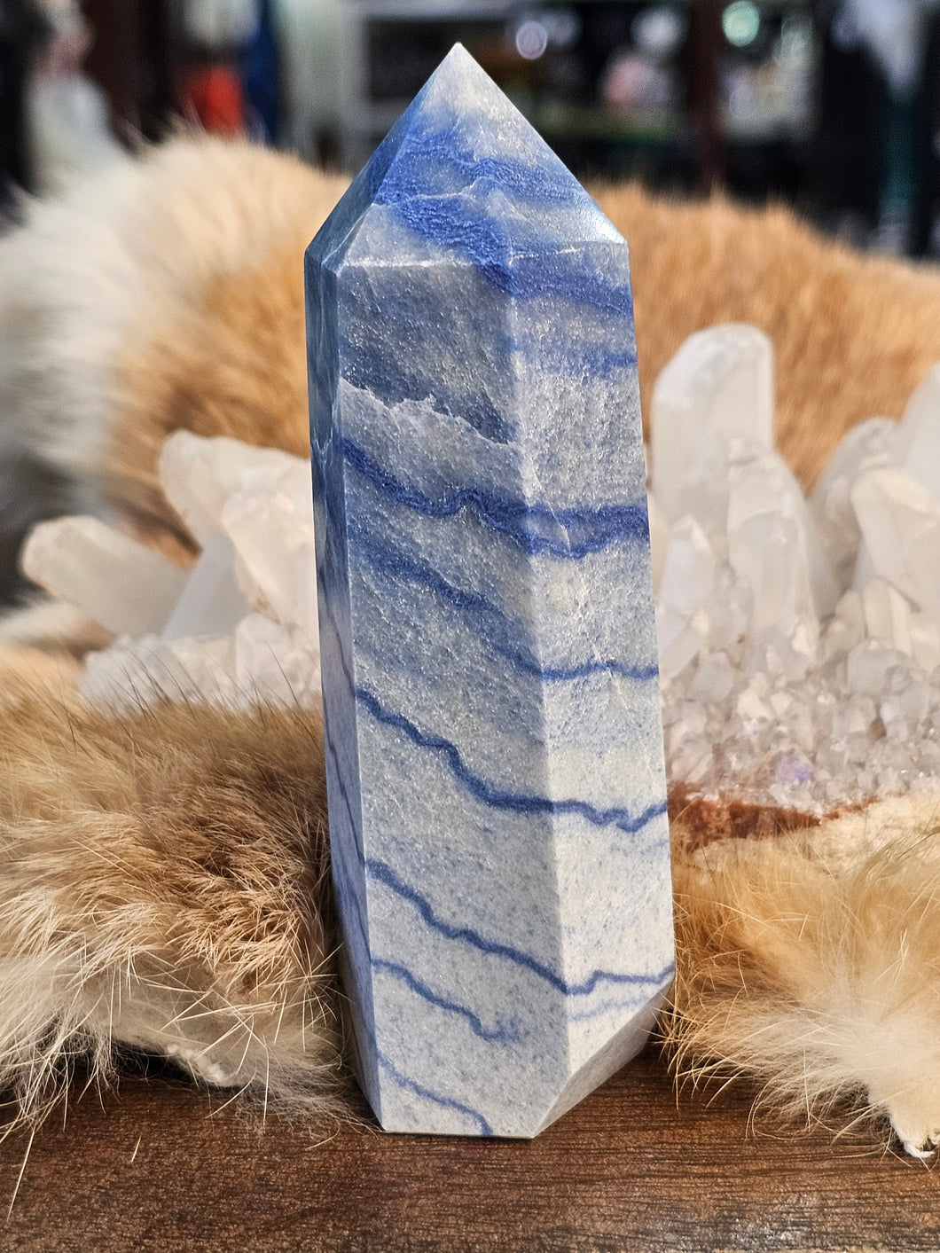 Blue Aventurine tower