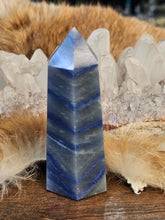 Load image into Gallery viewer, Blue aventurine tower
