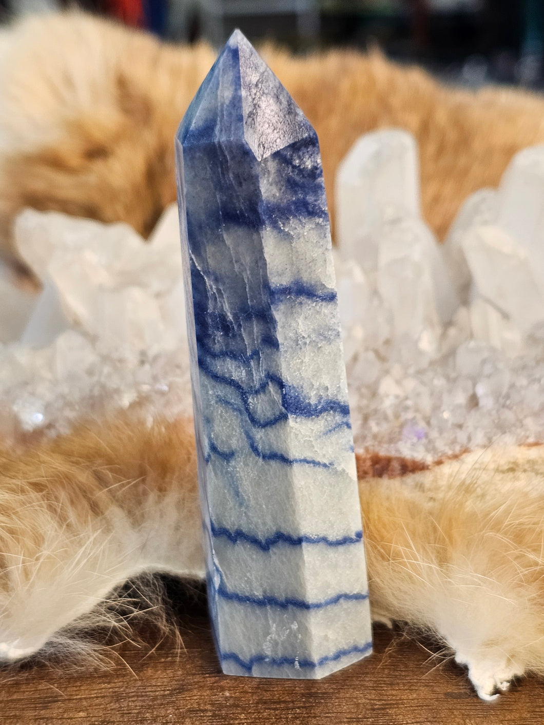 Blue Aventurine tower