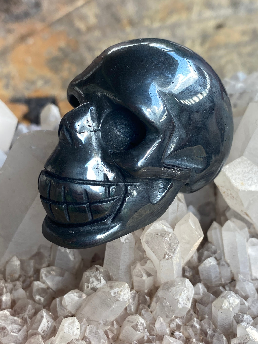 Hematite Skull 2 inch