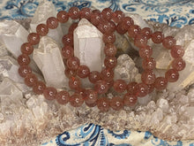 Load image into Gallery viewer, Strawberry quartz bracelets 8mm
