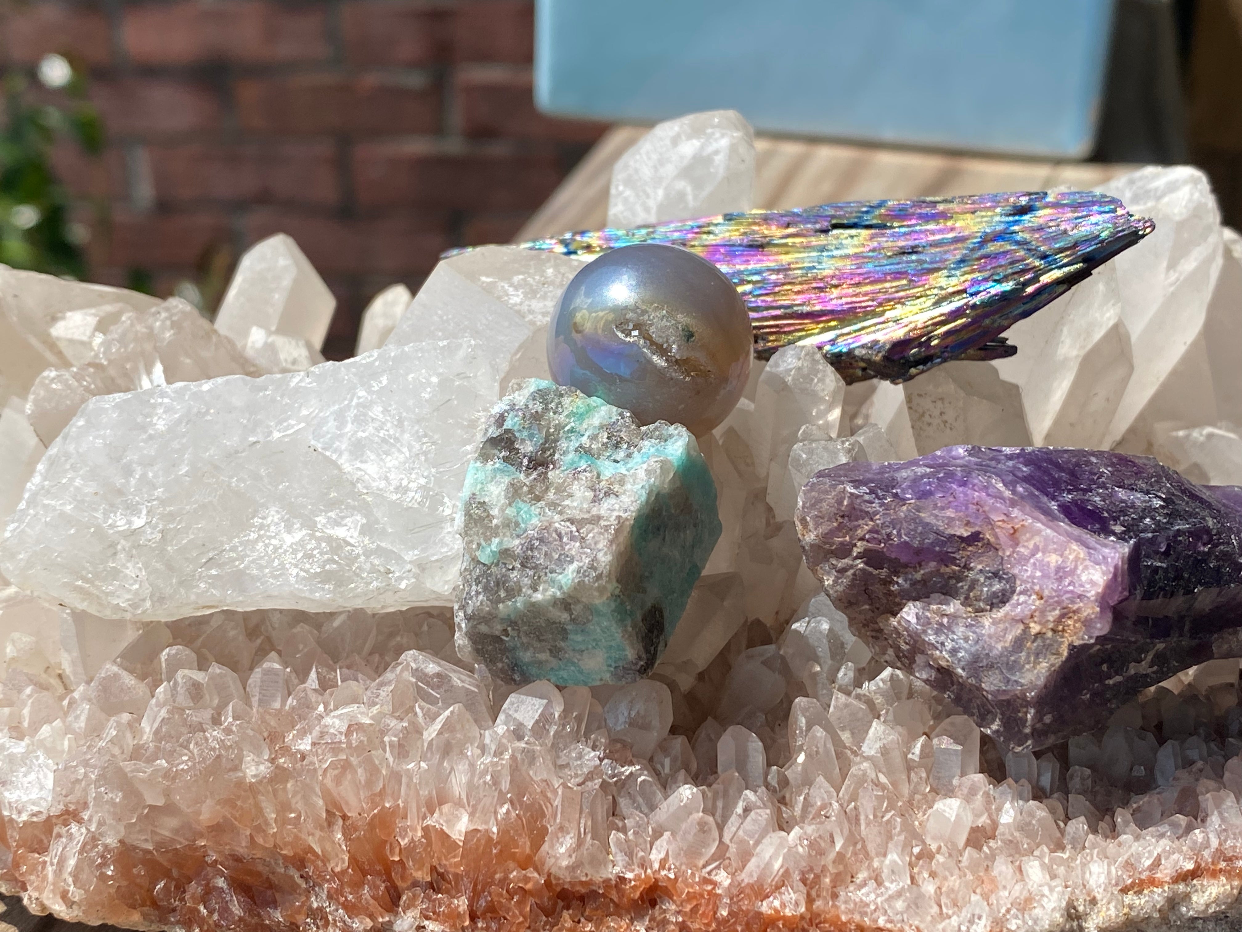 Translucent Dark Purple AB Jelly Stone – Crystal Bay Supplies
